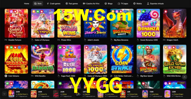 Bônus Generosos e Exclusivos no YYGG para Você!